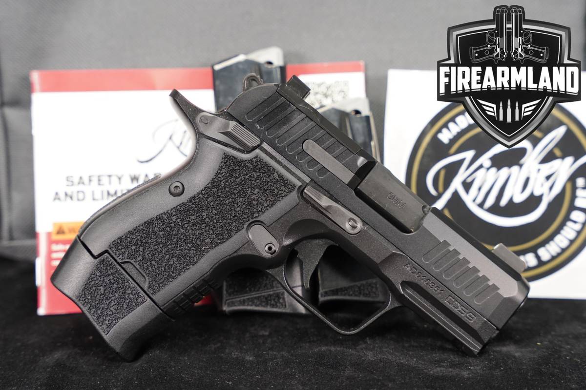 Kimber CDS9 Optics‑Ready RMSc 9mm CDS-9 3.18" Stainless +3 MAGS & ORIG CASE