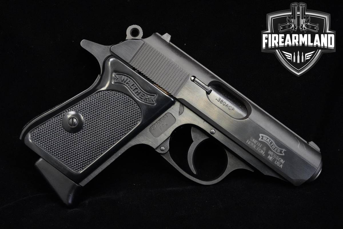 Walther S&W PPK 380 ACP 3.3" Blued S&W Walther +2 MAGS & ORIG CASE