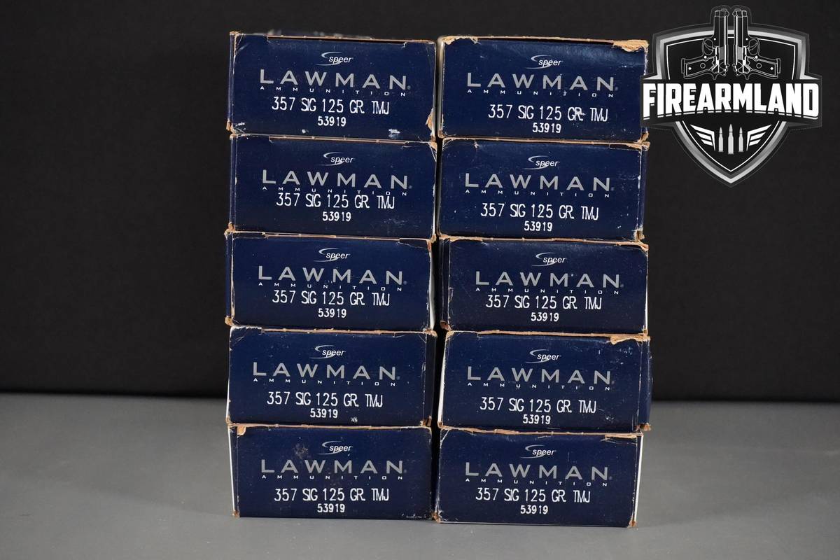 357 SIG Ammo 357-SIG Ammunition 500 ROUNDS