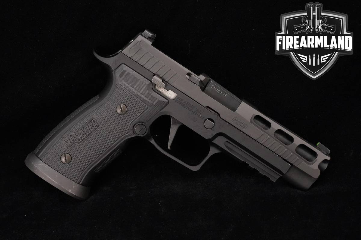 Sig Sauer P320 AXG Pro 9mm 4.7" P-320 +2 MAGS & ORIG CASE