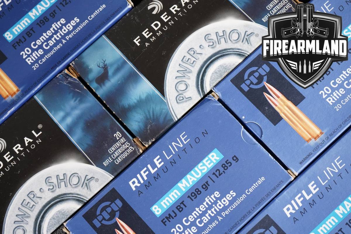 120 RDS! 8mm Mauser Ammo Ammunition