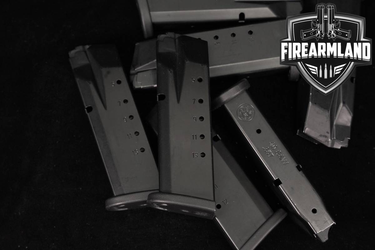SEVEN (7) Smith & Wesson (S&W) M&P40 Compact 13 Rd Magazines M&P 40 Mags