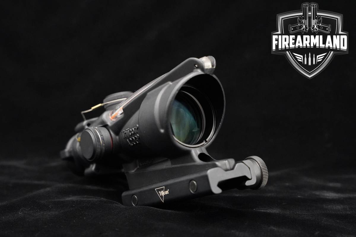 Trijicon ACOG 4X32 BAC .223 / 5.56 BDC Red Chevron Reticle Trijicon OPTIC