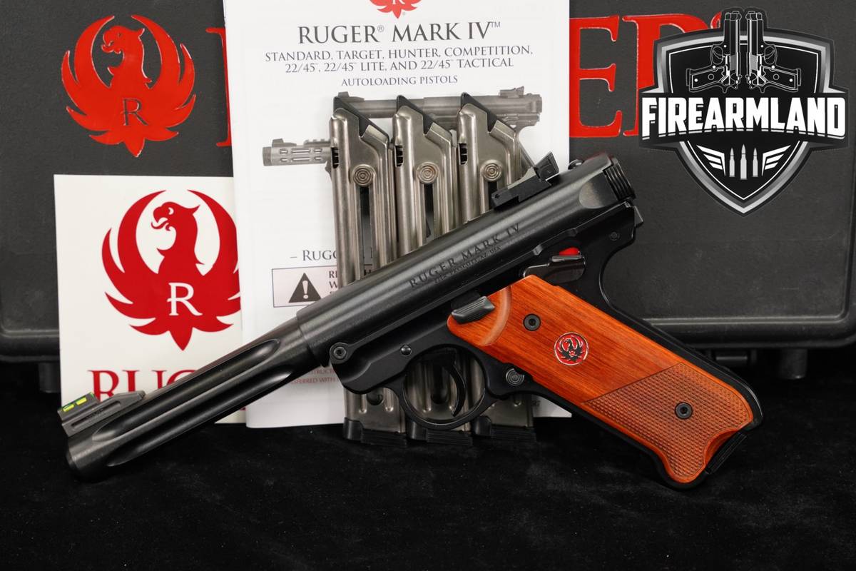 LIMITED Ruger Mark IV Hunter TALO Exclusive 22LR 5.50" MK +4 MAGS, CASE