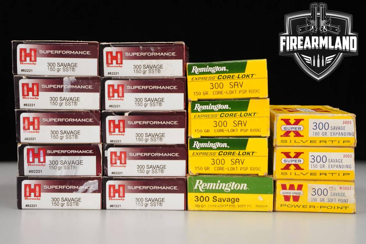 340 RDS! 300 Savage Ammo