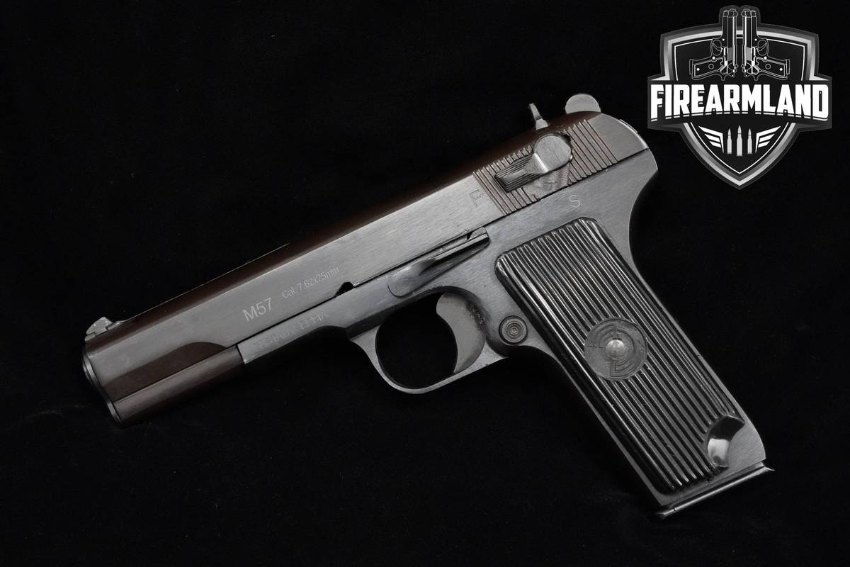 Zastava Arms M57 Tokarev 7.62X25mm Tokarev 4.6" Blued Zastava M57 +ORIG BOX