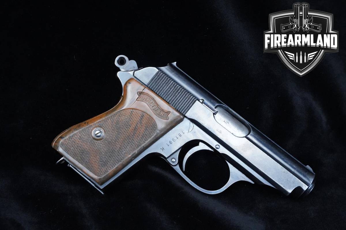 1939 Walther Model PPK Pre War 32 Auto (765 Browning) 3.25" Blued PPK DA/SA