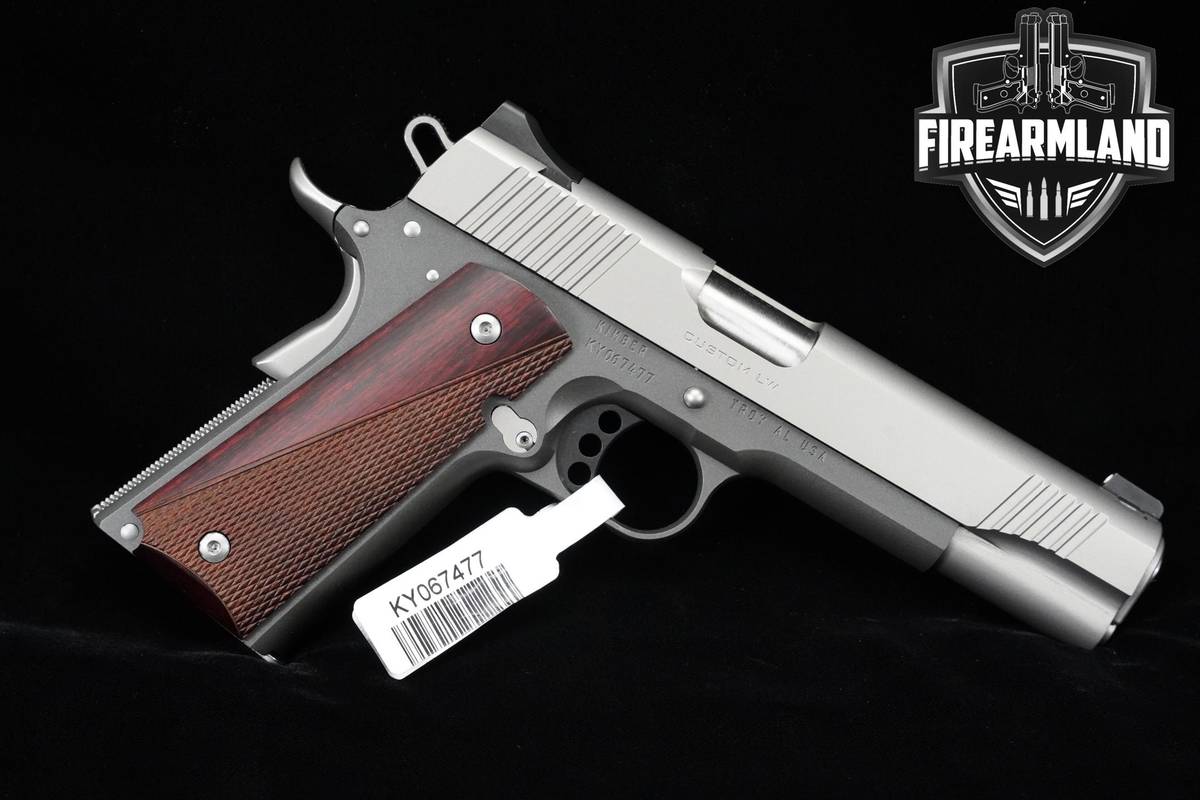Kimber Custom LW Range USA Bundle 45 ACP 1911 Pistol +5 MAGS & ORIG BOX