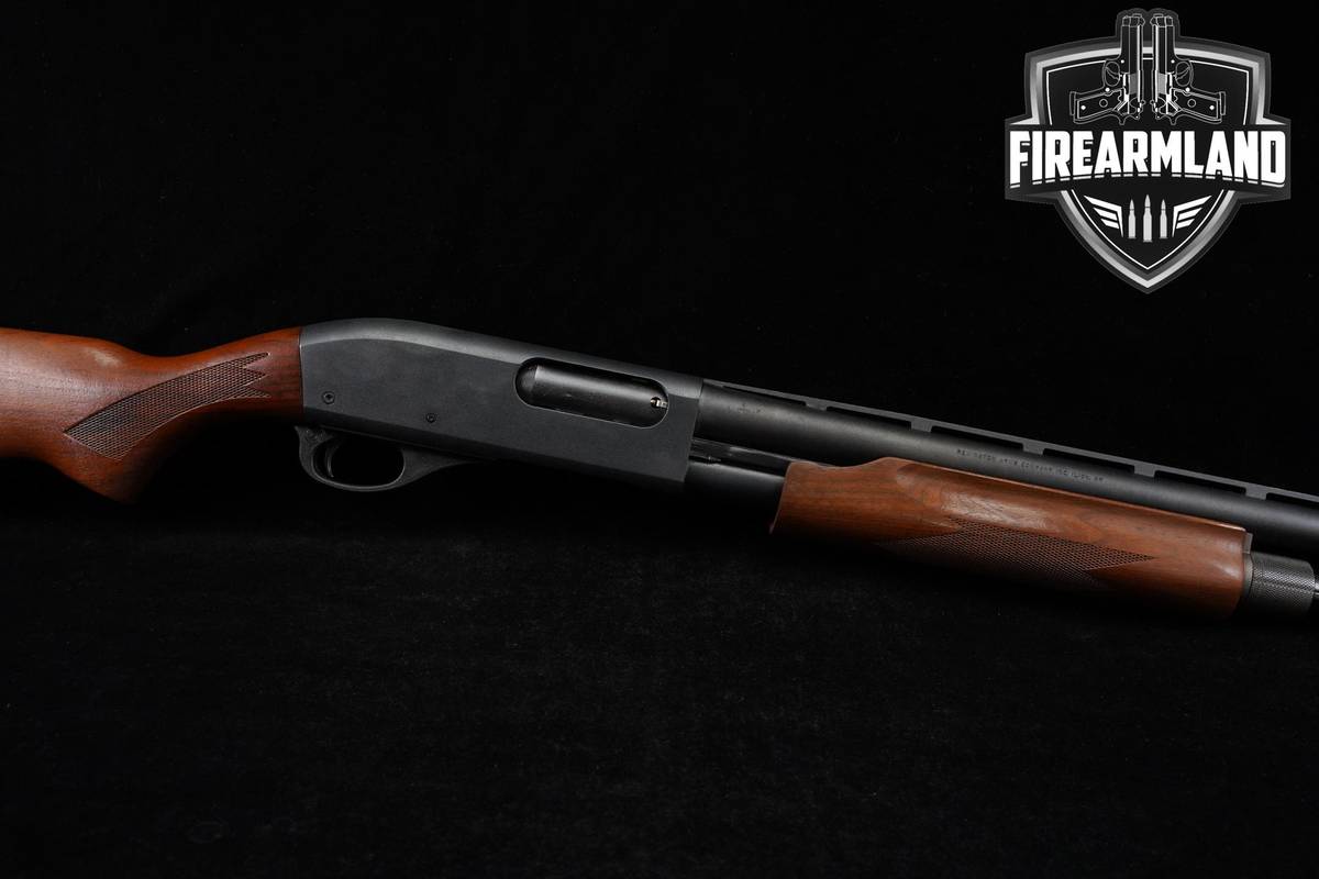Remington Model 870 Express Magnum 12-Gauge 27.5" Black & Hardwood