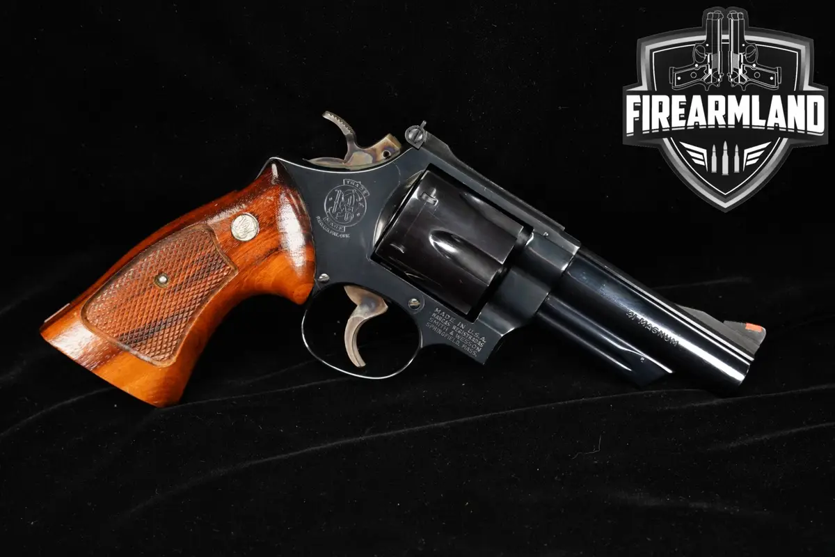 1981 Smith & Wesson Model 57 No Dash S&W 41 Rem Magnum 4" Blued DA/SA