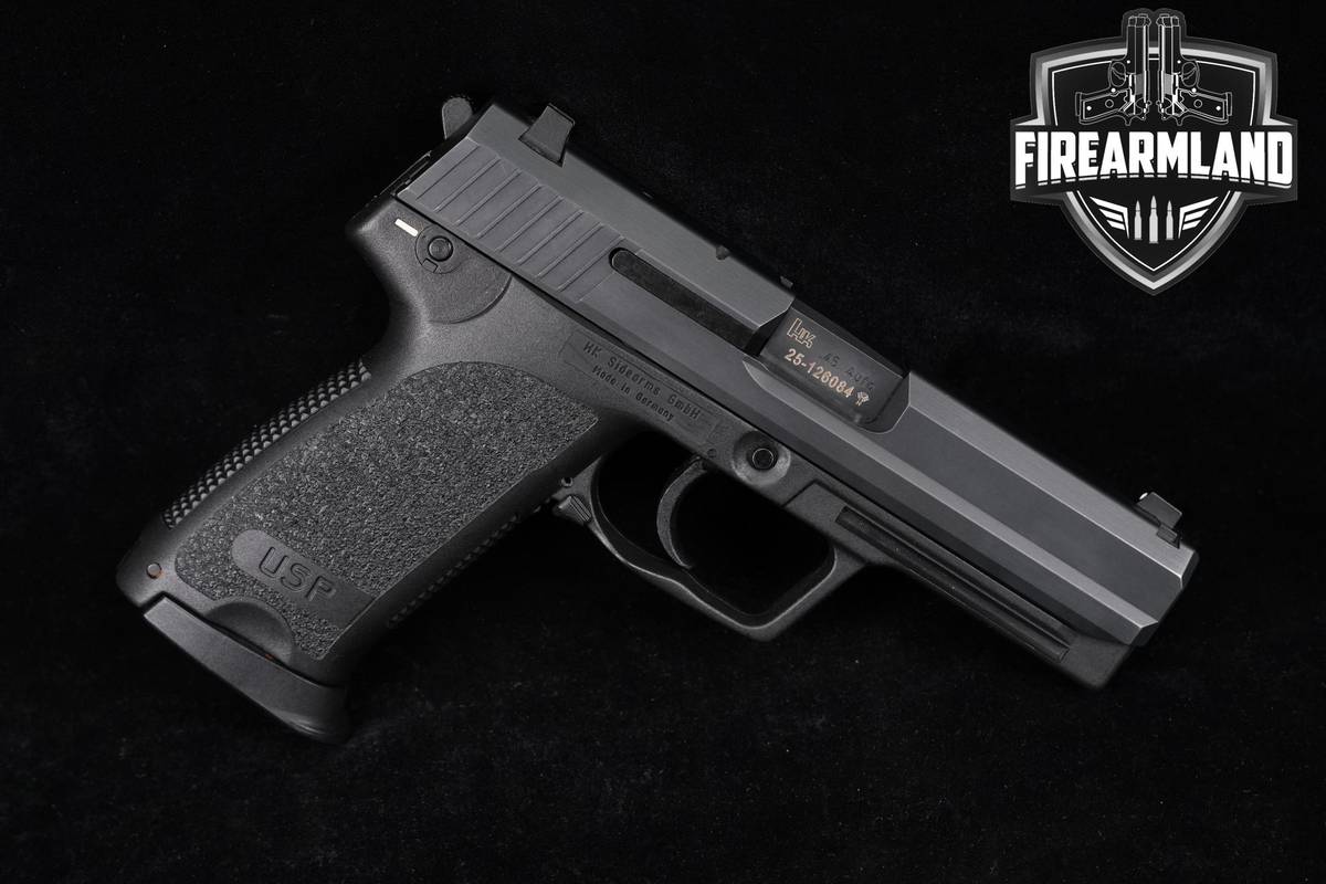 1998 Heckler & Koch H&K HK USP45 V1 45 ACP 4.41" USP DA/SA Defense Pistol