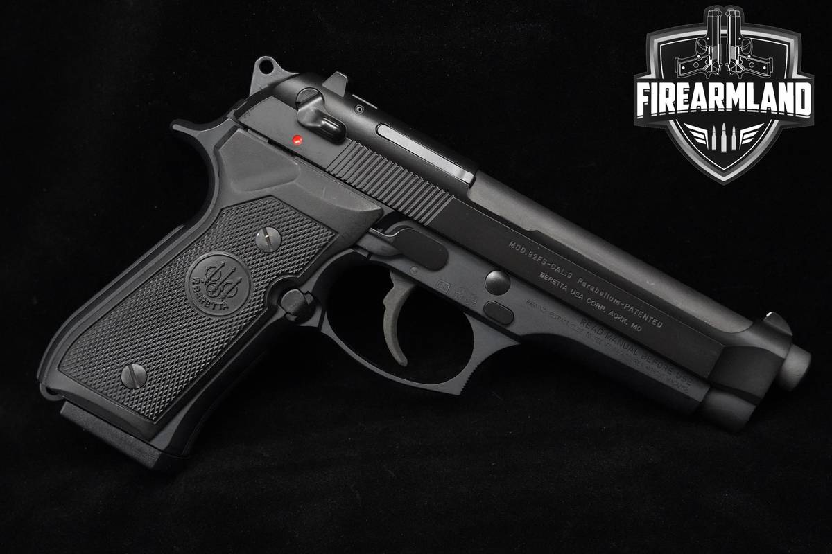2008 Beretta Model 92FS 9mm 4.8" Beretta 92FS 92-FS +2 MAGS & ORIG CASE