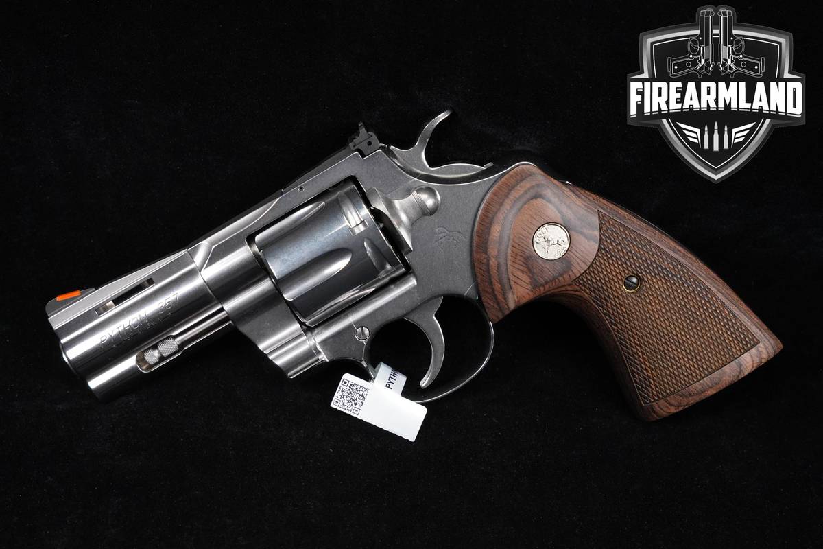 LNIB Colt Python 2nd Generation 357-Magnum 3" Stainless DA/SA