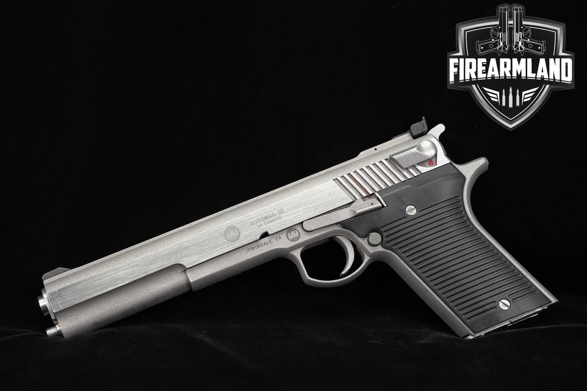 HAND CANNON AMT AutoMag III .30 Carbine 30Carbine 6.375" Satin Stainless