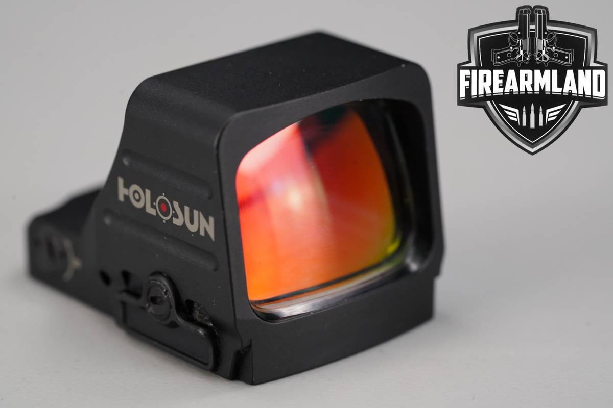 Holosun HS507COMP 2 MOA Red Dot & 8/20/32 MOA CRS Reticle