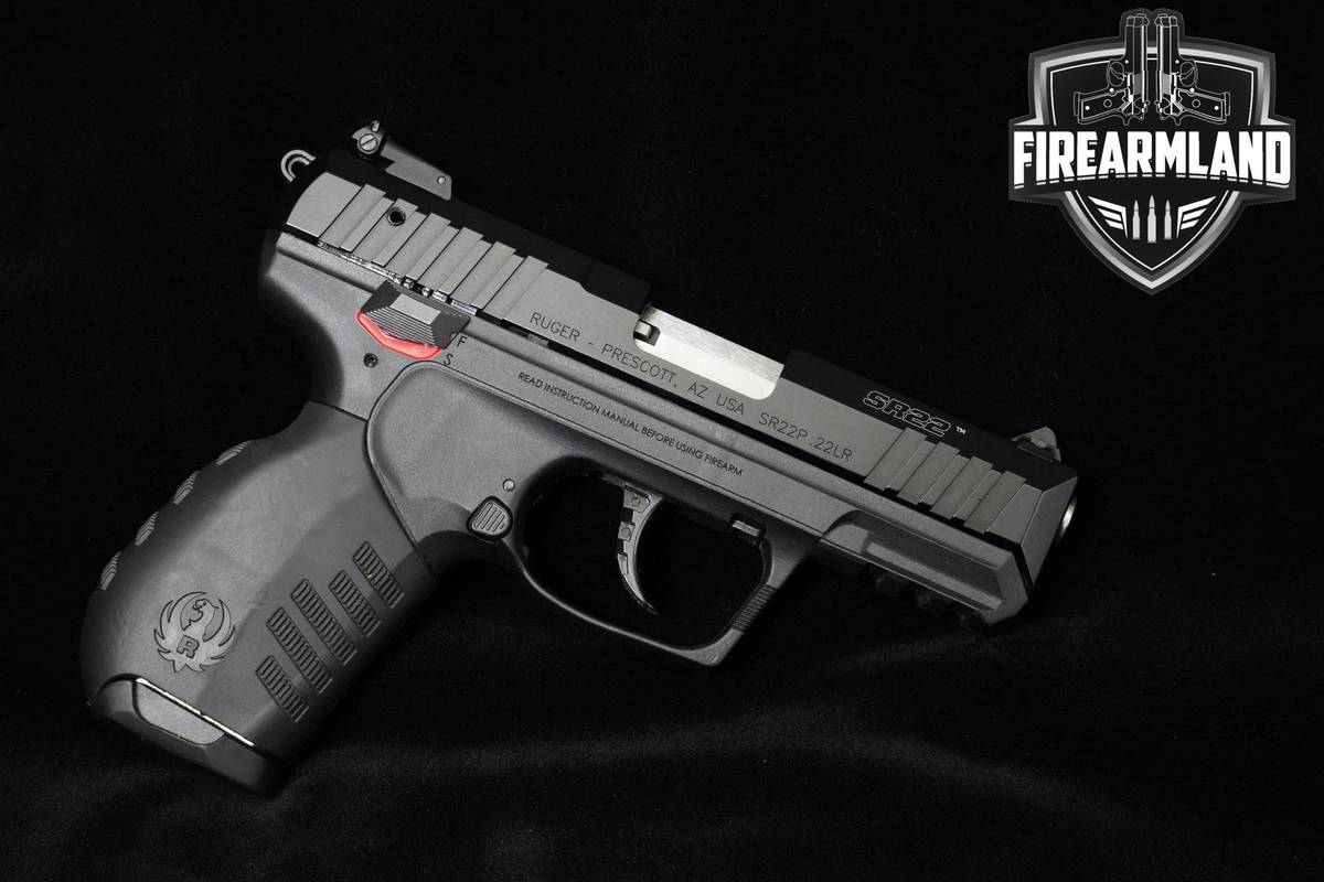 Ruger SR22 22LR 3.5" Black Anodized Ruger SR-22 SR22P DA/SA