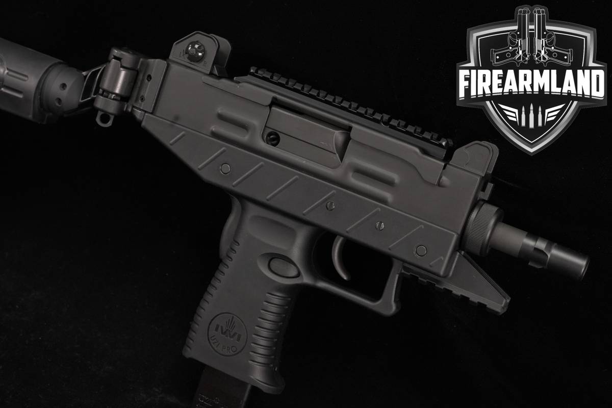 Israel Weapon Industries UZI Pro Pistol SB 9mm 4.5" SIDE-FOLDER THREADED