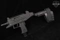 Israel Weapon Industries (IWI) UZI Pro Pistol SB 9mm Luger Black in Very Good Condition Image 2
