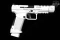 Canik TP9 SFx Signature Series Whiteout, 2127/7500 9mm Luger White Cerakote in Very Good Condition Image 4