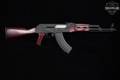 Atlantic Firearms AAM-47 7.62x39 Black & Red Laminate in Very Good Condition Image 3