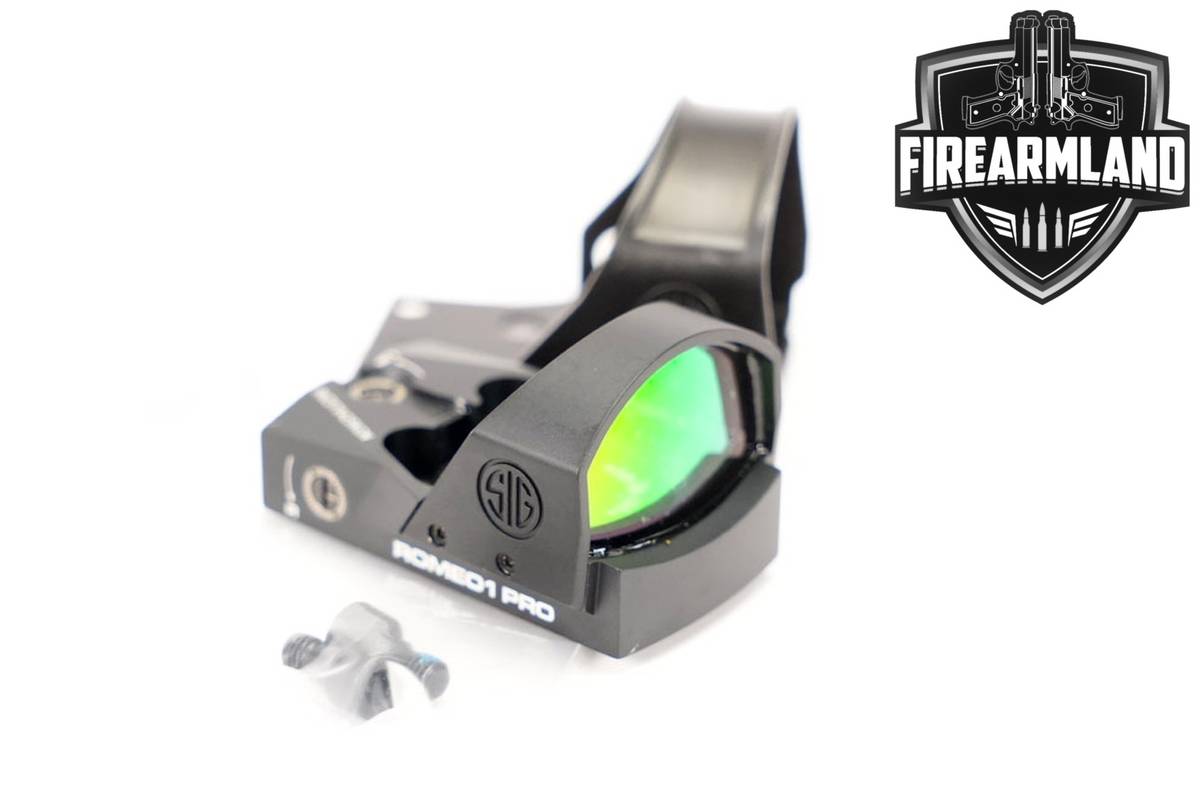 Sig Sauer Romeo1 Pro 1X30mm 3 MOA Red Dot Sight Romeo1Pro RDS