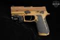 Sig Sauer P320-M18 California-Compliant, Manual Safety 9mm Luger Coyote Tan in Good Condition Image 4