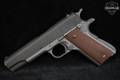 1945 Ithaca M1911A1 Anniston Army Depot Rebuild (ANAD 3 87) .45 ACP Parkerized in Good Condition Image 4