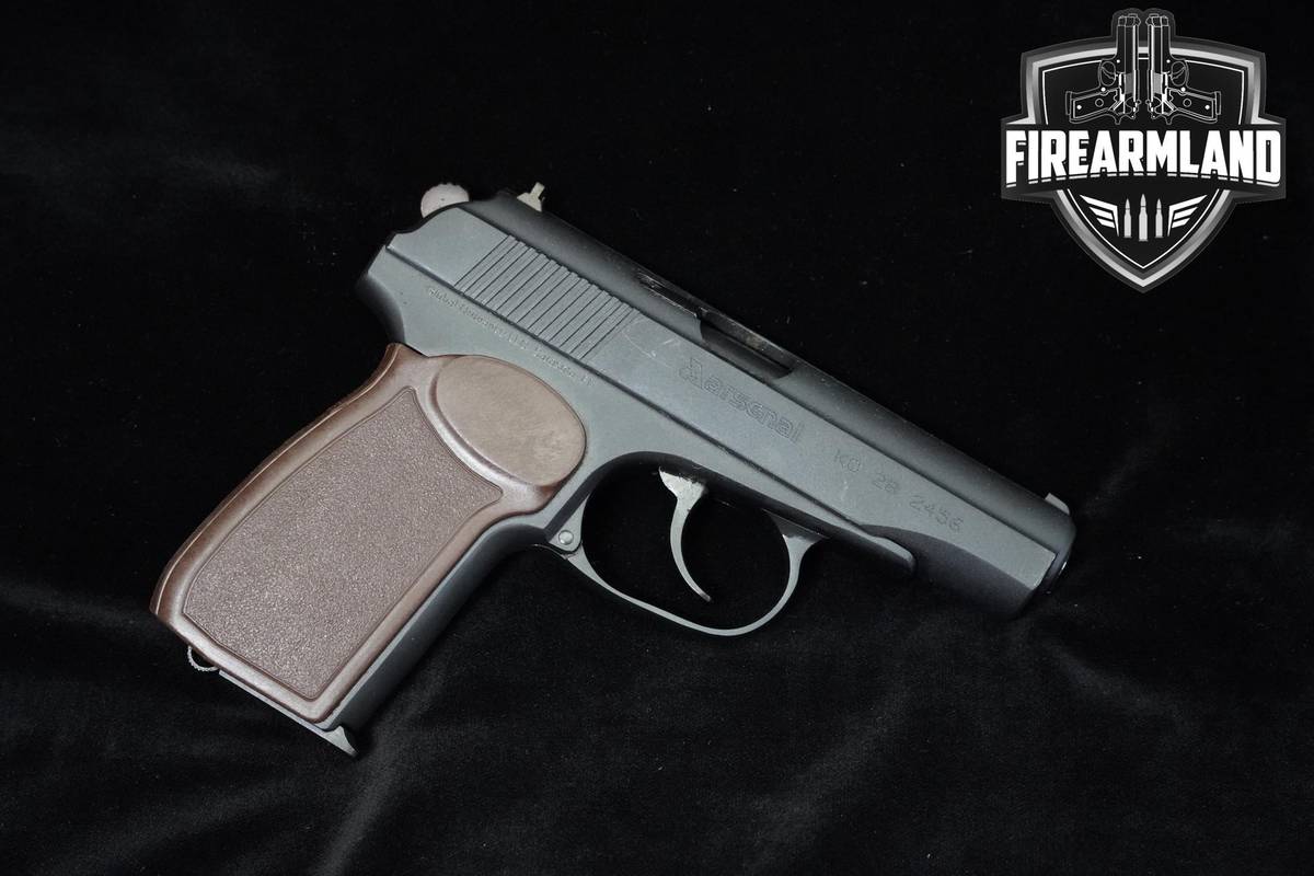 Arsenal P-MO1 Makarov 9x18mm Makarov 3.68" Arsenal-P-MO1 +3 MAGS & EXTRAS