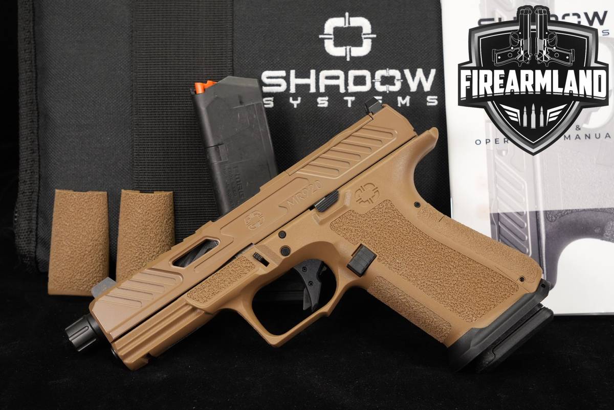 Shadow Systems MR920 Elite 9mm 4.25" FDE MR 920 THREADED +2 MAGS, ORIG CASE