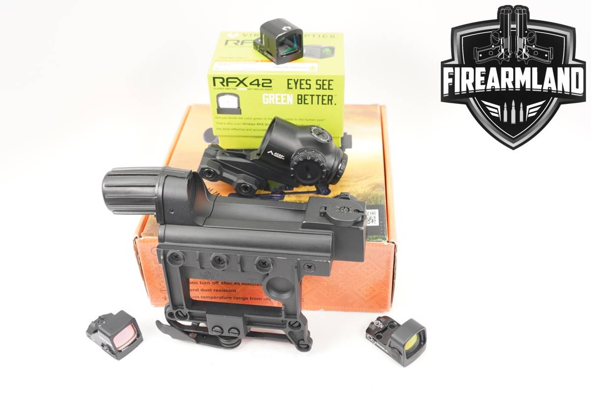 FIVE RED DOT SIGHT 5 Pack Holosun Viridian Primary Arms Kobra TruGlo RDS