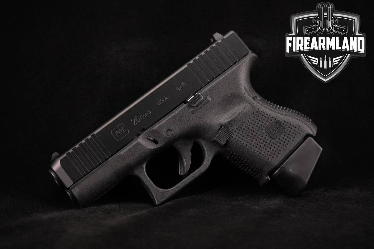 Glock 26 Gen5 9mm 3.43" G26 Gen 5 +4 MAGS & ORIG CASE