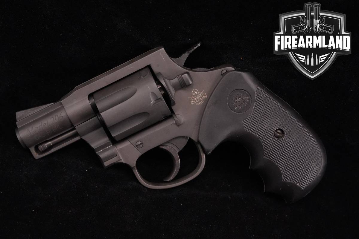 Rock Island Armory RIA M206 38 Special 2" Parkerized DA/SA Revolver