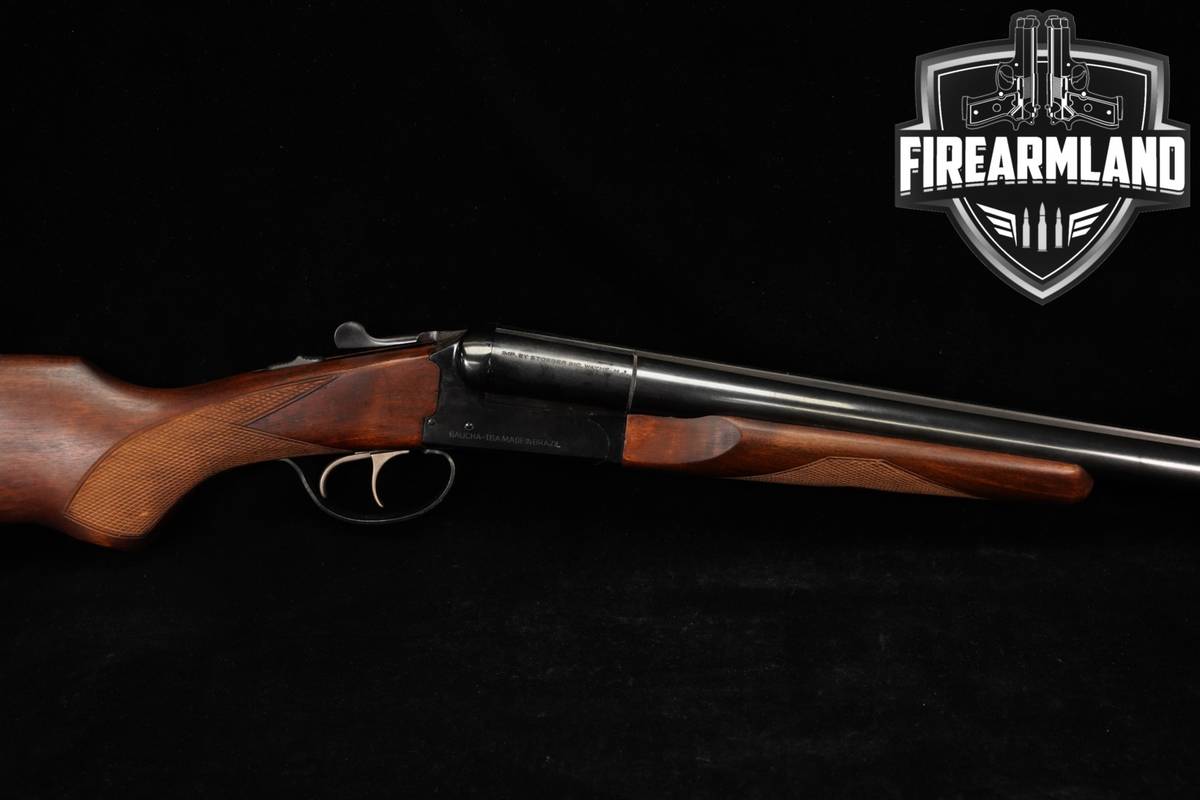 E R Amantino Coachgun 12-Gauge ER 20" Blued & Wood SXS 3" Stoeger BRAZIL