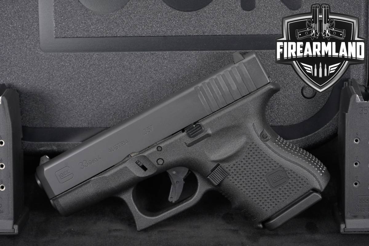 Glock 33 Gen4 G33 Gen 4 357 SIG 3.43 +6 MAGS & ORIG CASE