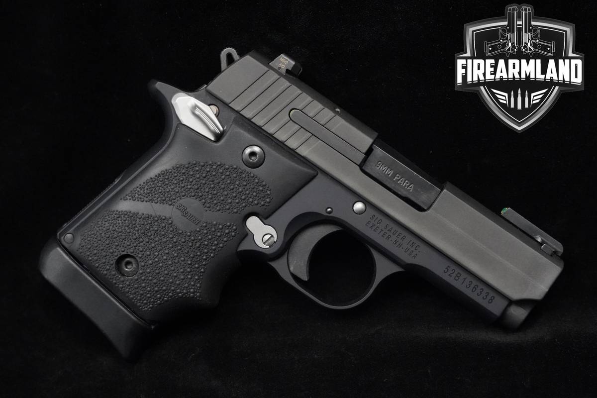 Sig Sauer P938 Sport 9mm 1911 Sig-Sauer P-938 Sport 1911 +2MAGS & ORIG CASE