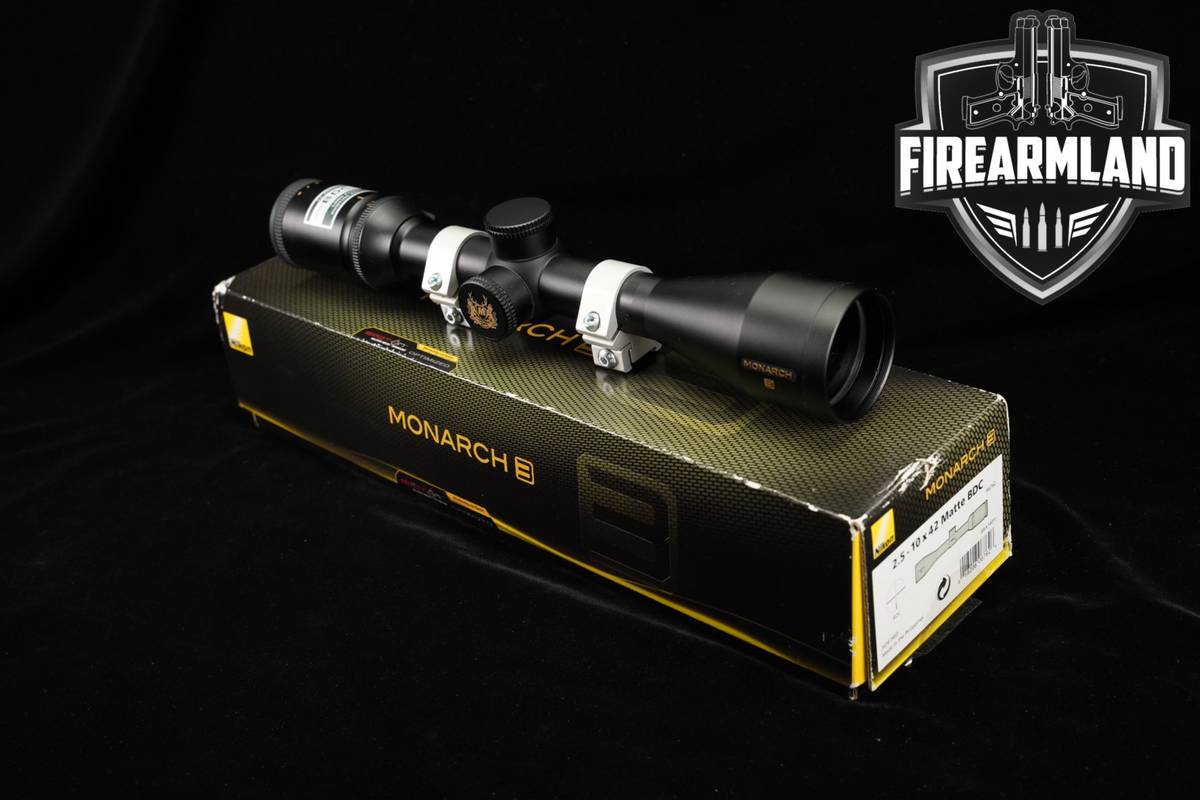 Nikon Monarch 3 2.5-10x42 BDC Reticle MOA SFP Scope MonarchIII +ORIG BOX