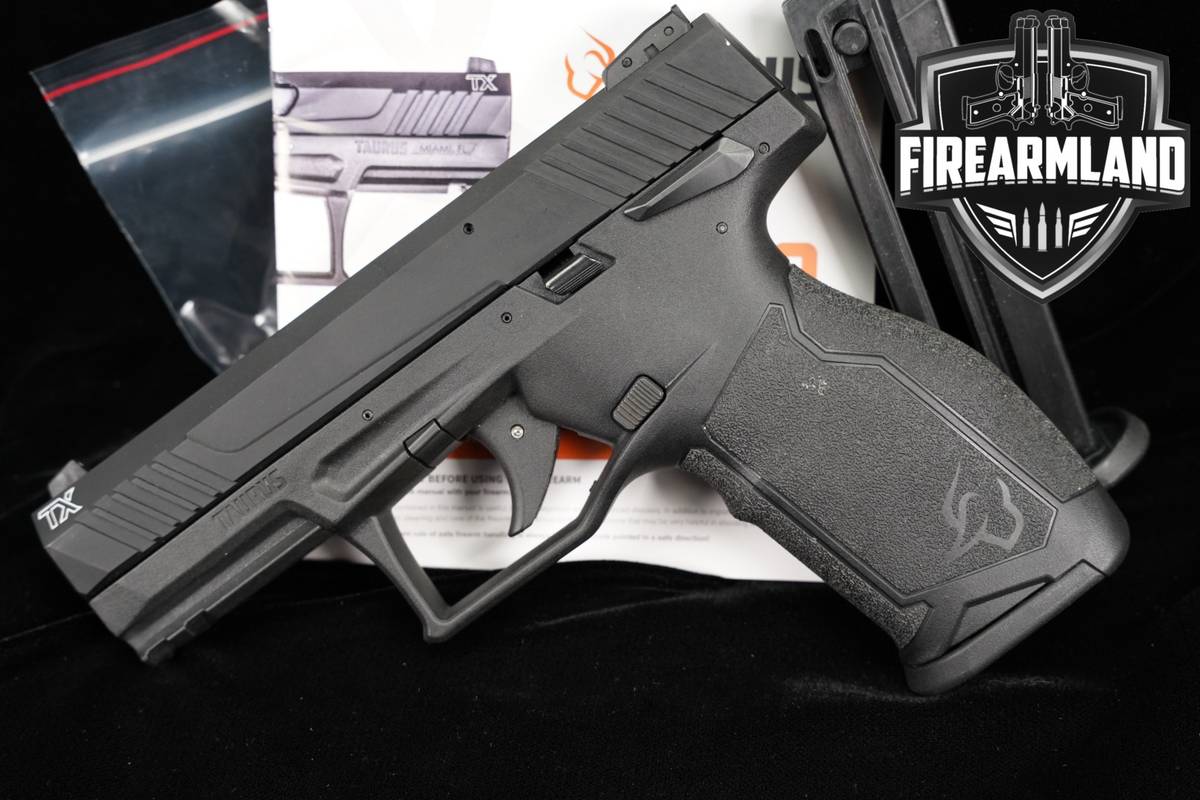 Taurus TX22 Manual Safety 22LR 4.1 TX 22 Threaded +2 MAGS