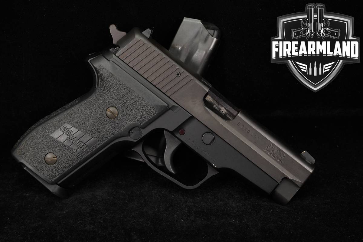 1998 Sig Sauer P228 9mm 3.9 P 228 +2 MAGS