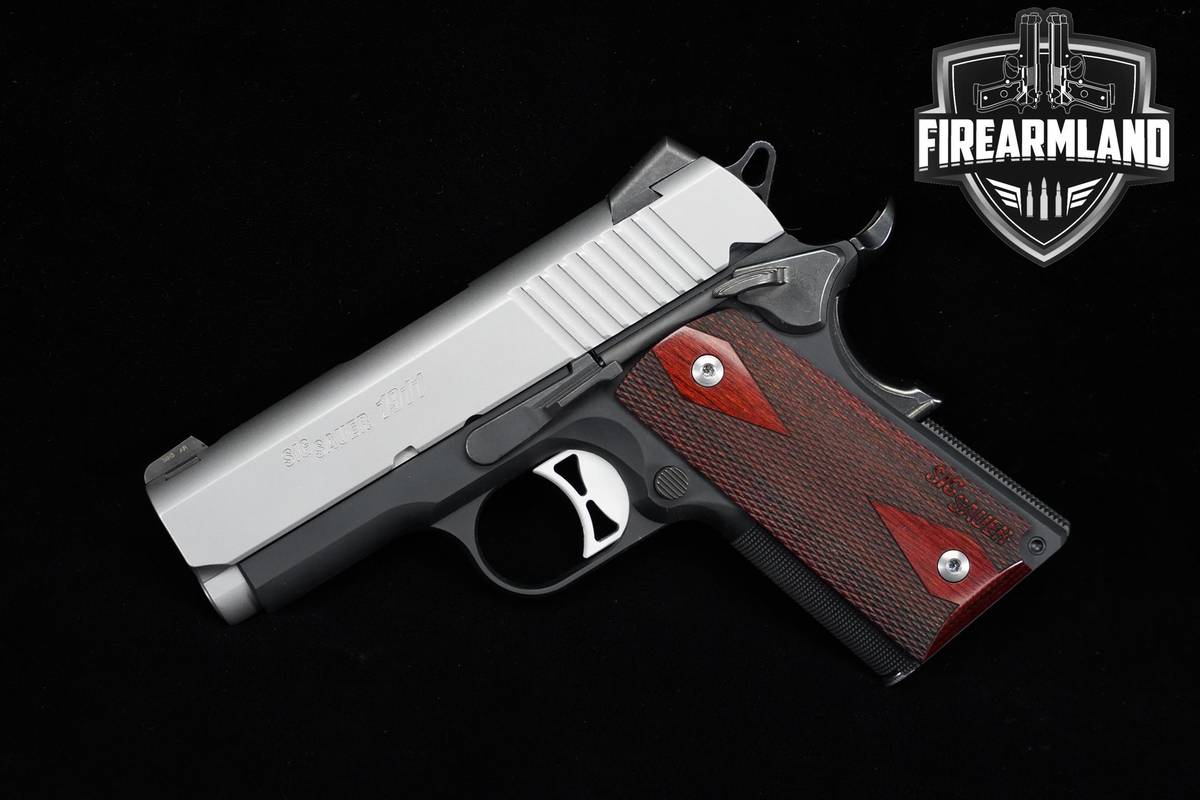 2019 Sig Sauer 1911 Ultra Two-Tone 9mm 3.3" 2MAGS & ORIG CASE