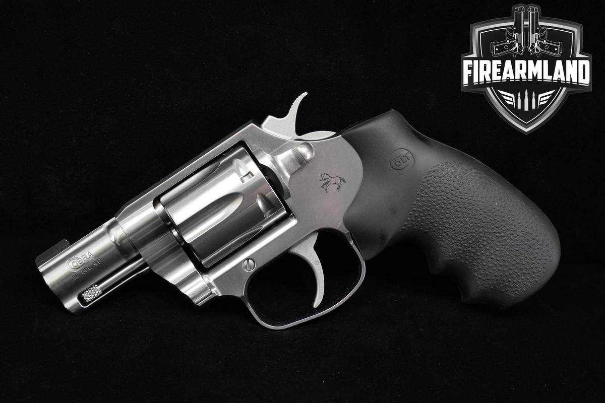 CARRY Colt Cobra 38-Special +P 2" Stainless Colt-Cobra +ORIG CASE