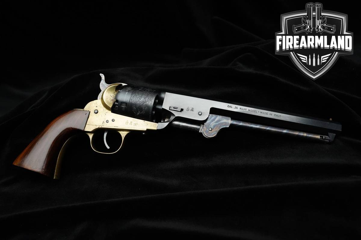 1971 Spesco 1851 Navy .36 Black Powder 7.5" Blued Spesco
