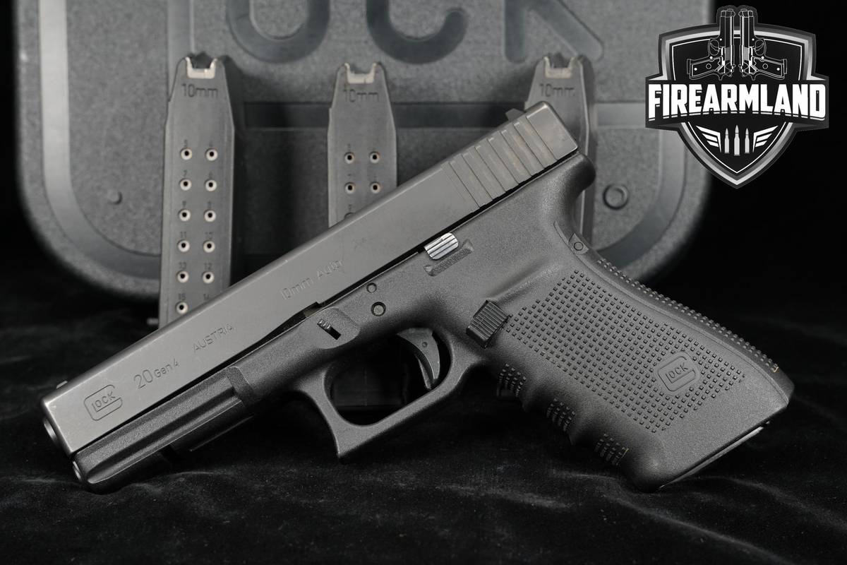 Glock 20 Gen4 10mm G20 Gen-4 +3 MAGS & ORIG CASE