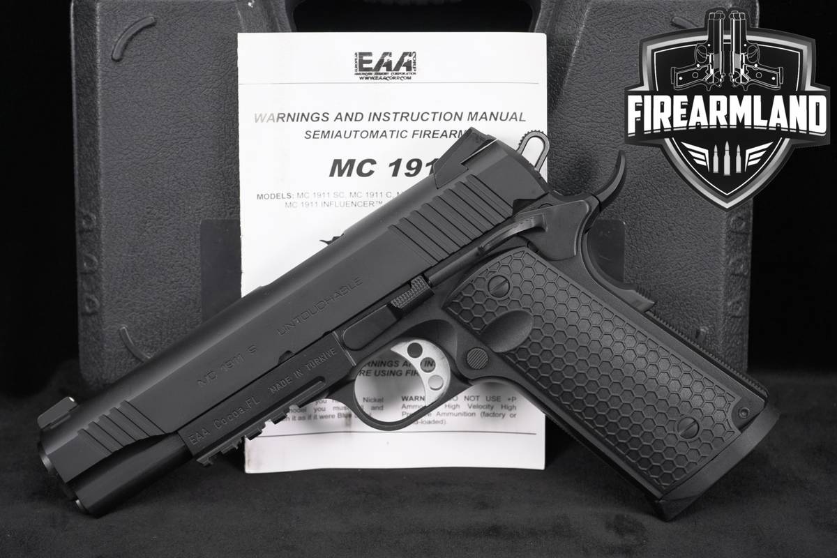 Girsan MC1911 S Untouchable 45 ACP MC 1911 Rail SERIES 70 +ORIG CASE