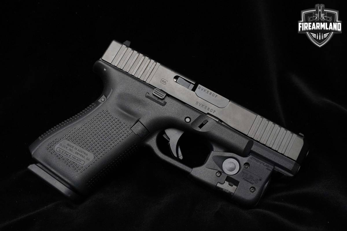 Glock 19 Gen5 9mm Pistol Striker Nitride G19 9mm 4" 15+1 G19 Austria +TLR6 