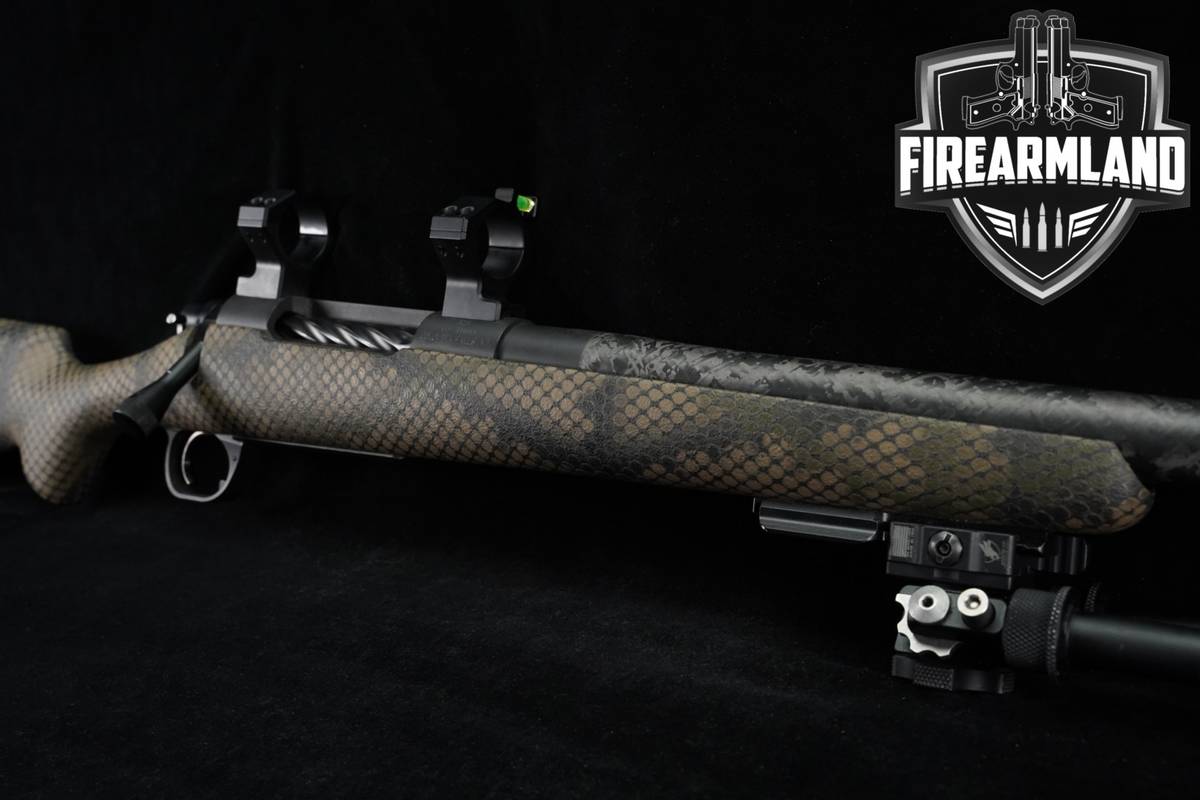 Proof Research Glacier Steel 300 Win Magnum TRIGGERTECH +SCOPE RINGS, BIPOD