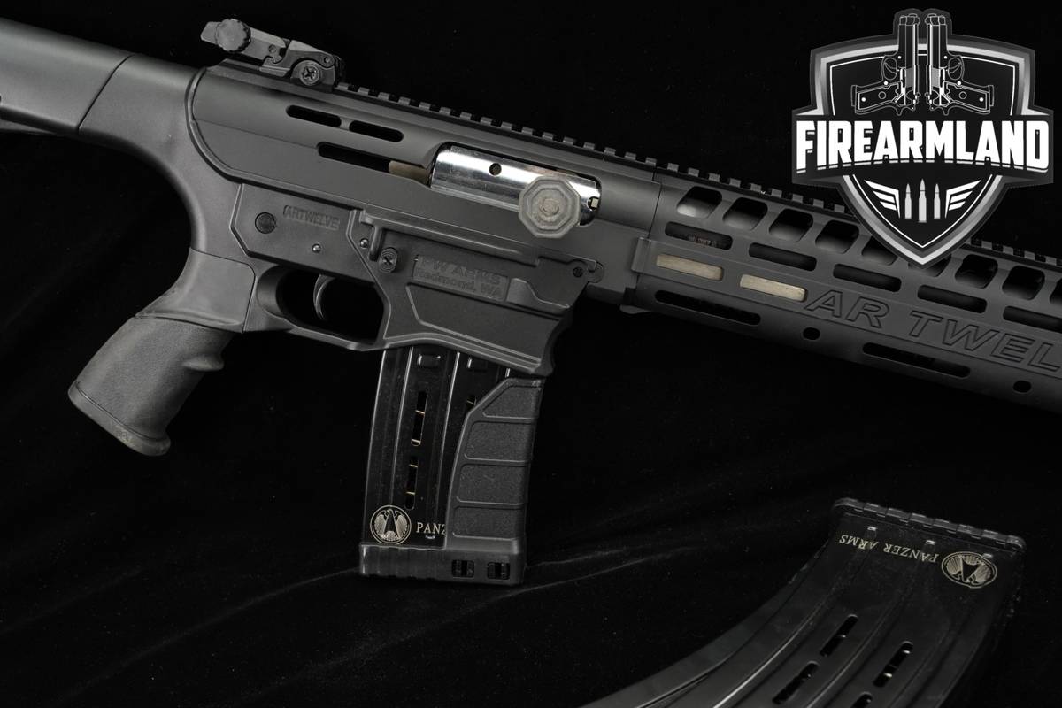 Panzer Arms AR TWELVE 12-Gauge 20" AR12 +4 MAGS & ORIG BOX