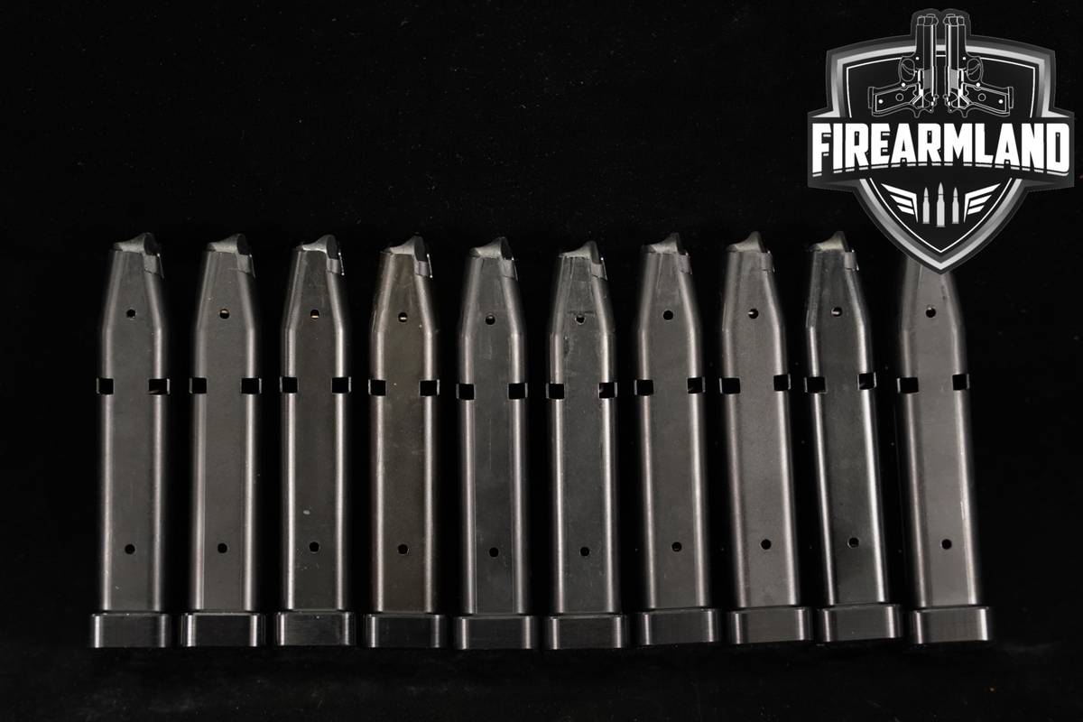 TEN (10) Sig Sauer P320 17 Round Magazines 9mm Luger P-320 Mags
