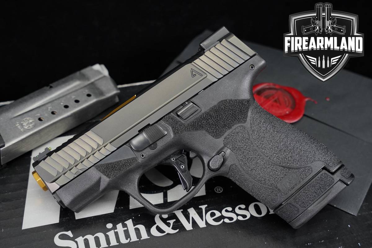 CUSTOM Agency Arms, Smith & Wesson M&P9 Shield M2.0, 9mm 3.1" +2 Mags