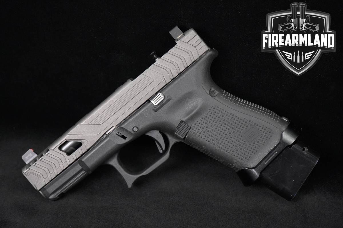 Glock 19 G19 Gen5 MOS 9mm 4.02 Grey +6 MAGS & HOLSTER
