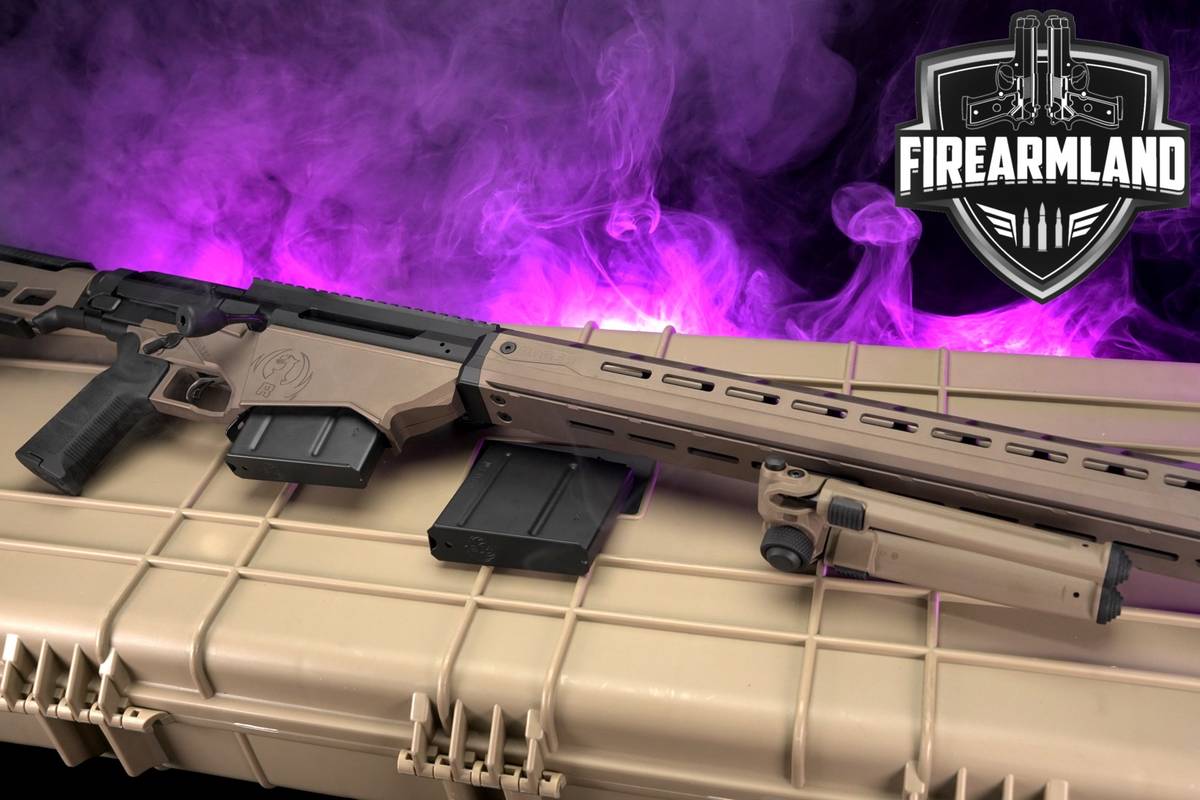 Ruger PRECISION RIFLE Magnum 300 Winchester RPR 26" FDE/BLACK +2 MAGS